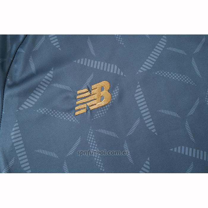 Chandal del Sao Paulo Manga Corta 2025-2026 Azul Gris - Pantalon Corto